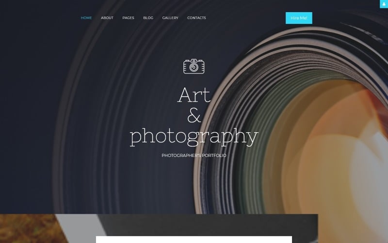 photographer portfolio responsive joomla template original