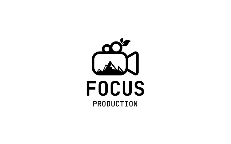 photography and videography logo design template original