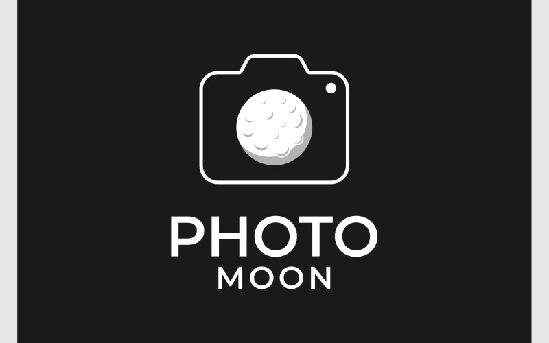 photography camera full moon logo original