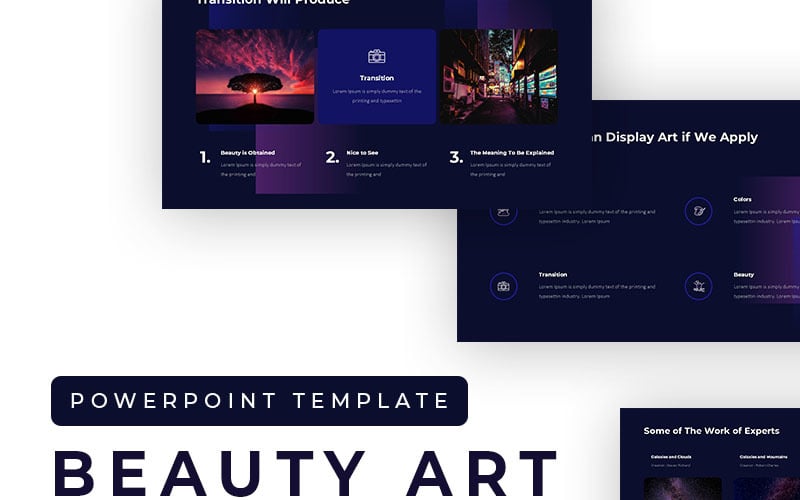 photography gallery presentation powerpoint template original