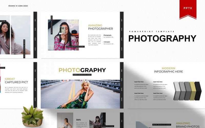 photography powerpoint template original