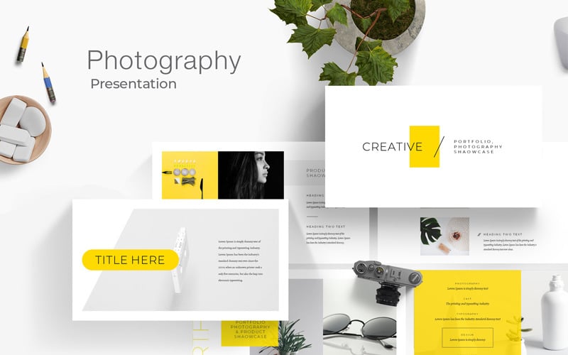 photography powerpoint template original
