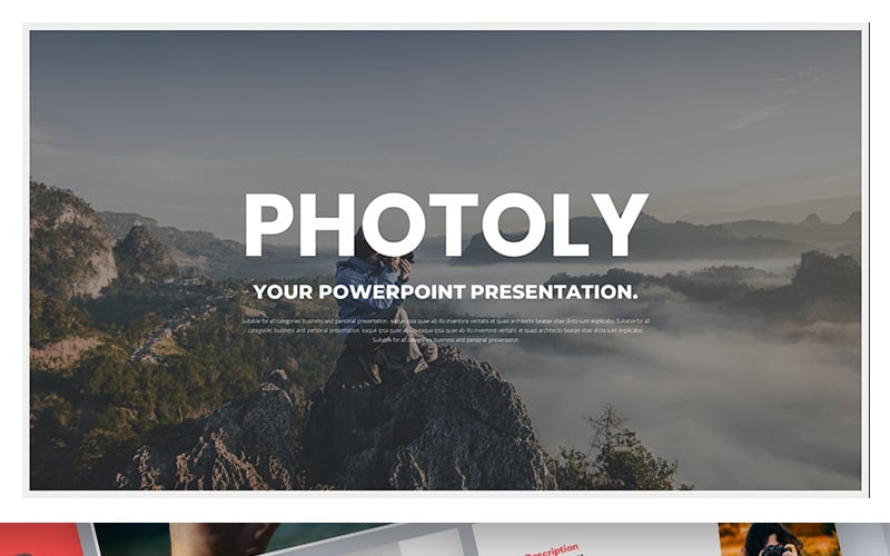 photoly photograph powerpoint template original