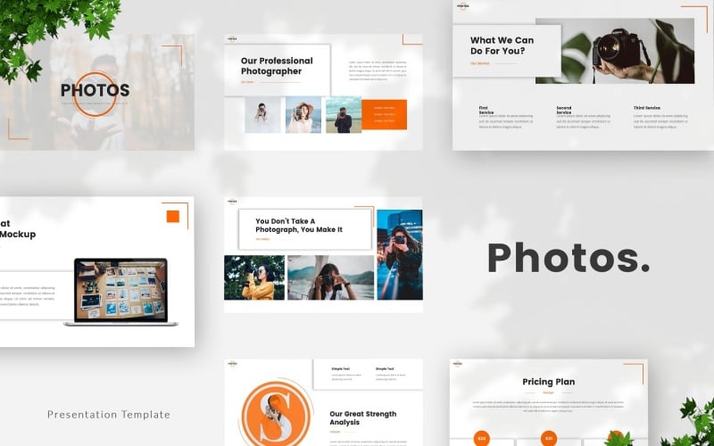 photos photography powerpoint template original