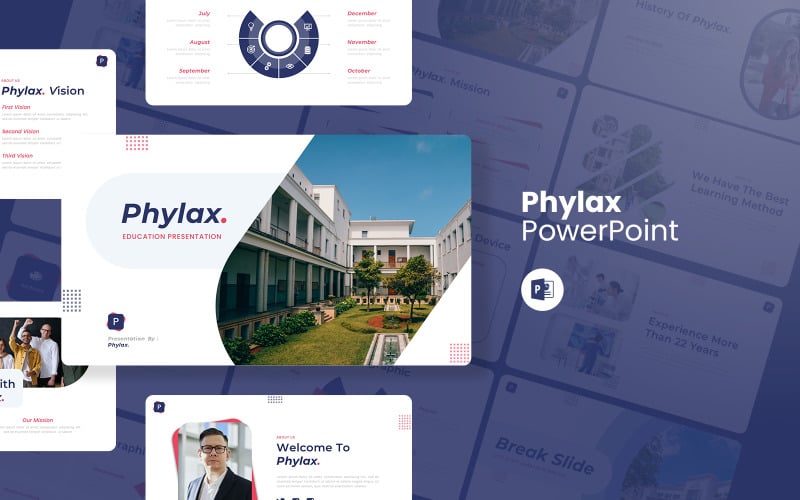 phylax education powerpoint template original