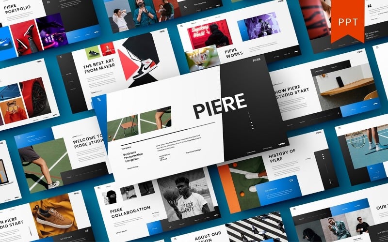piere business powerpoint template original