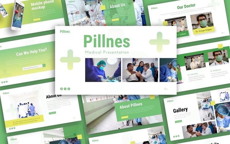 pillnes medical presentation powerpoint template original