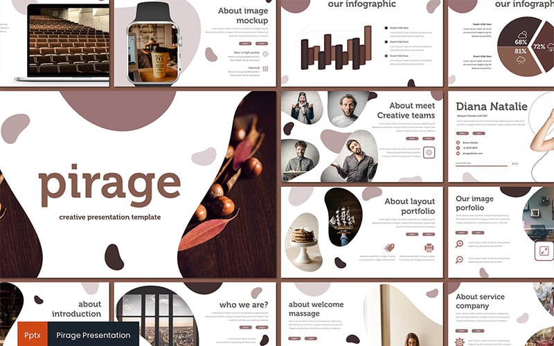 pirage powerpoint template original