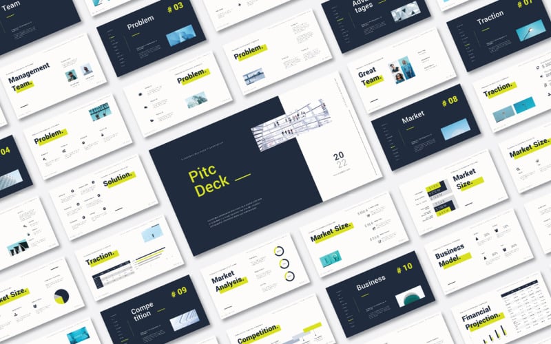 pitch deck business proposal presentation original