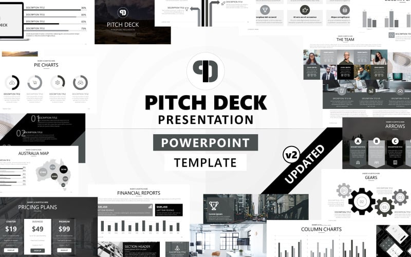 pitch deck powerpoint presentation original