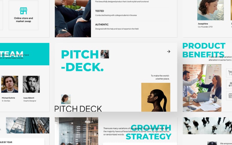 pitch deck powerpoint template original