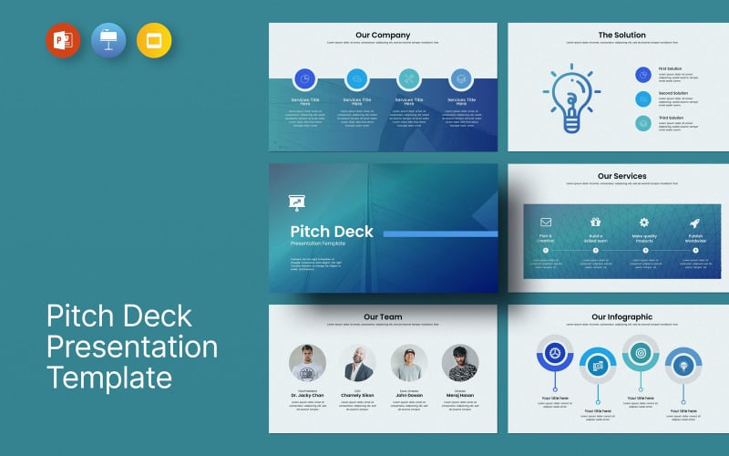 pitch deck powerpoint template original