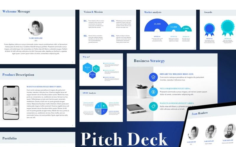 pitch deck powerpoint template original