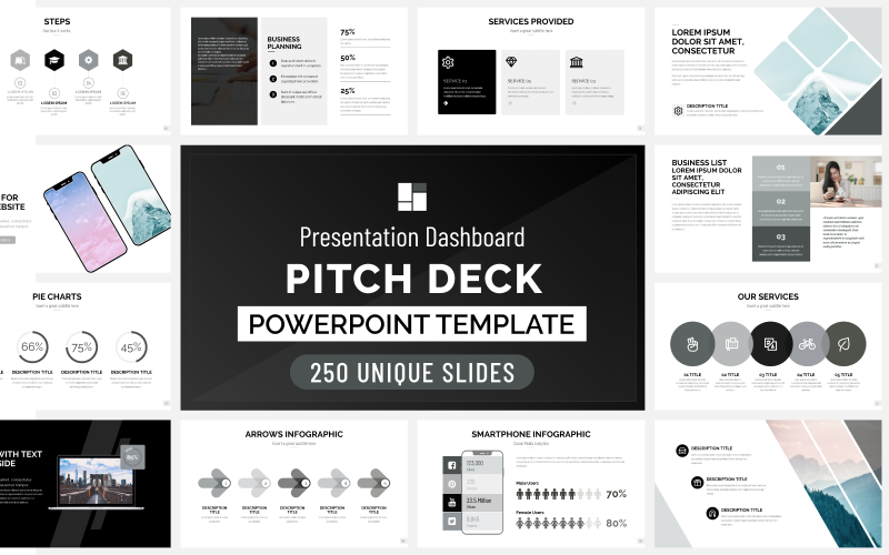 pitch deck presentation dashboard original