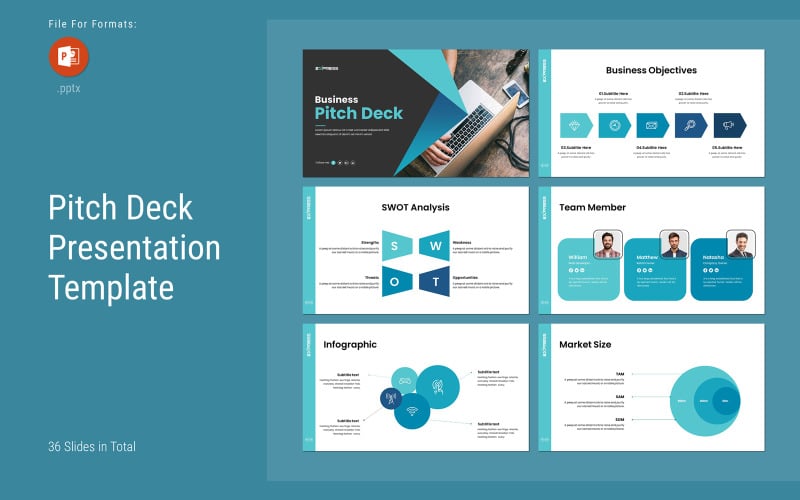pitch deck presentation powerpoint layout original
