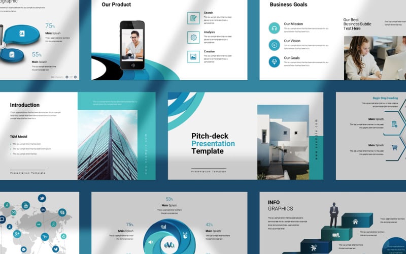 pitch deck presentation template original