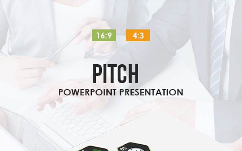 pitch powerpoint template original