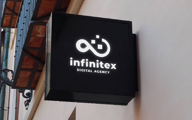 pixel infinity digital agency logo original