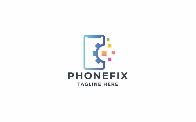 pixel phone tech fix logo original
