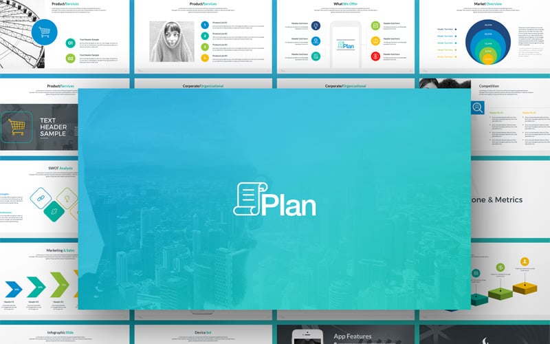 plan business plan infographic powerpoint template original