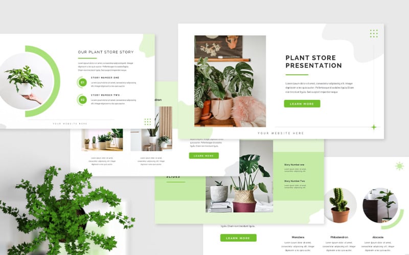 plantice plant store powerpoint original
