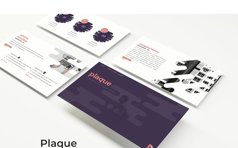 plaque powerpoint template original