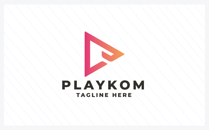 playkom pro logo template original