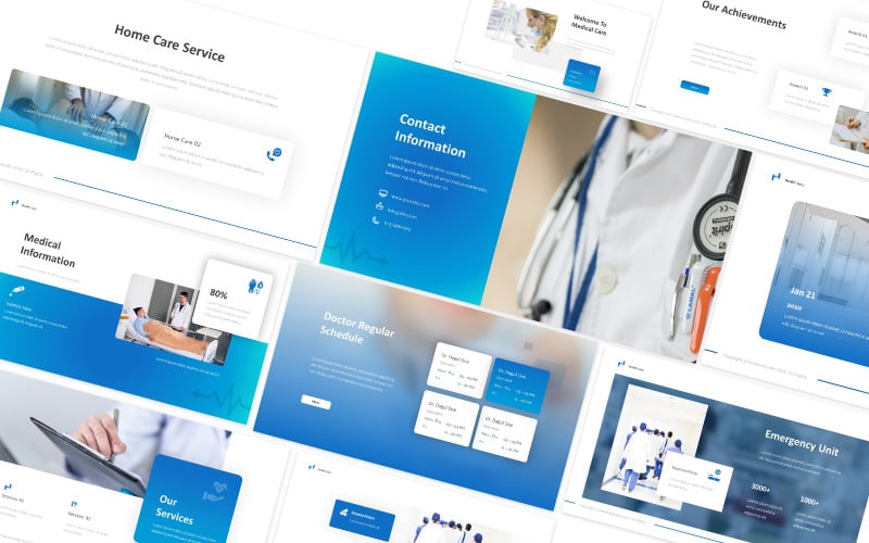 pocinaf medical powerpoint template original