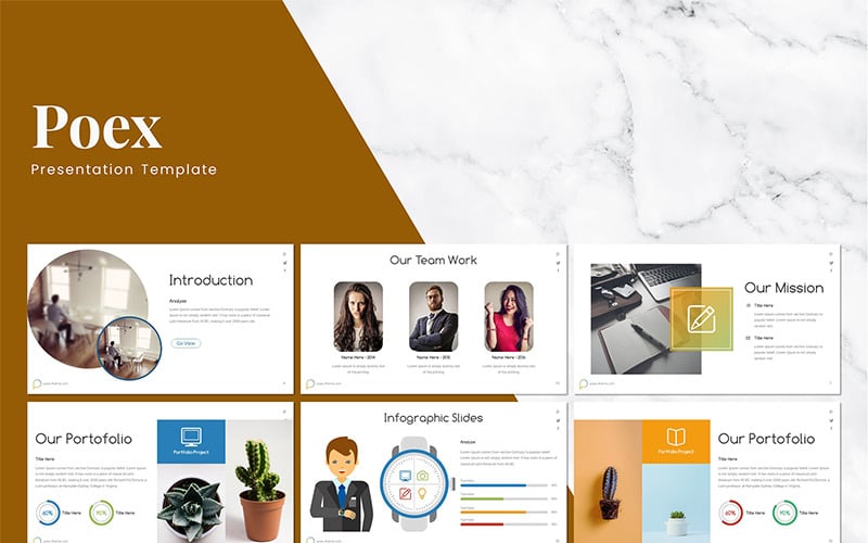 poex powerpoint template original