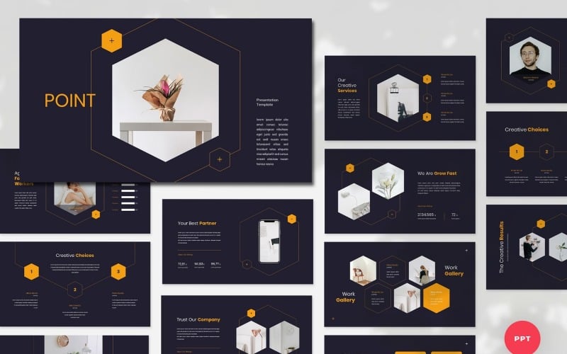 point creative powerpoint template original