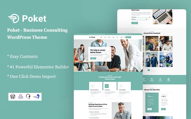 poket business consulting wordpress theme original