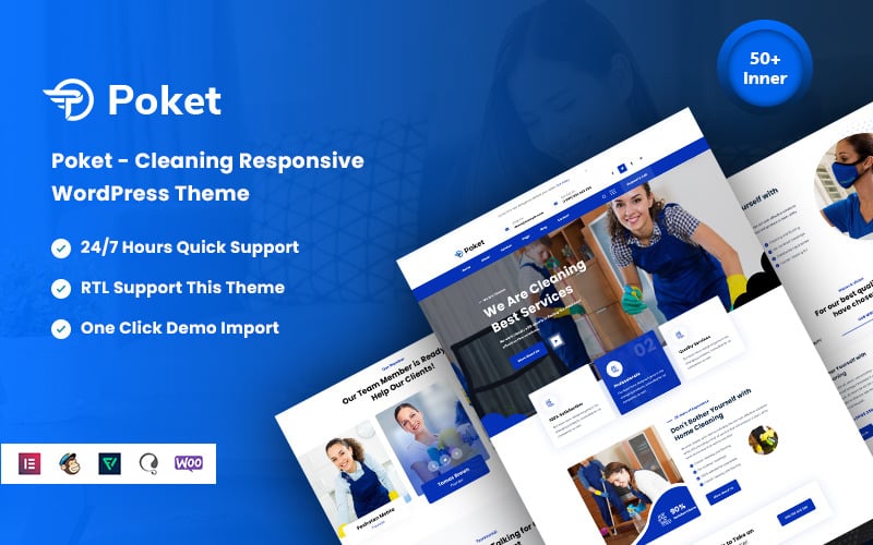 poket cleaner responsive wordpress theme original