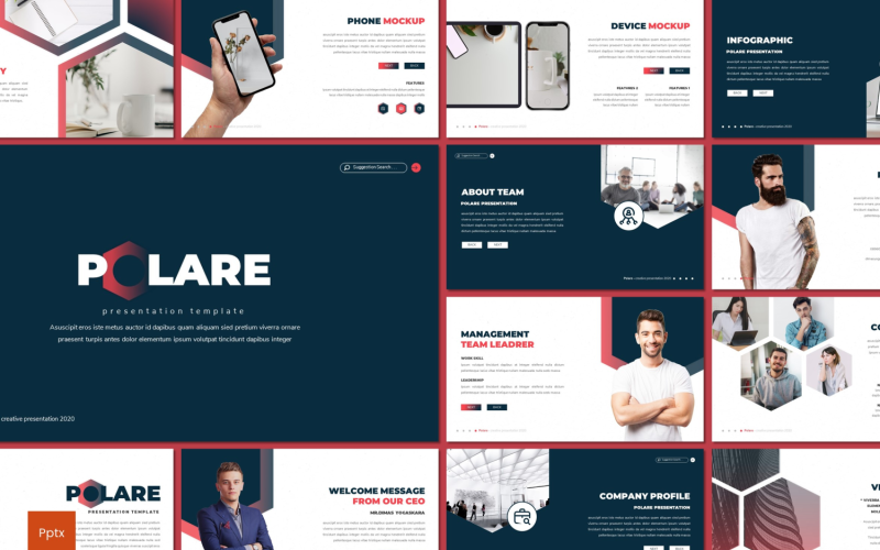polare powerpoint template original