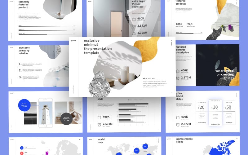 polarist pattern business powerpoint template original