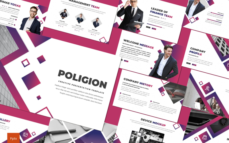 poligion powerpoint template original