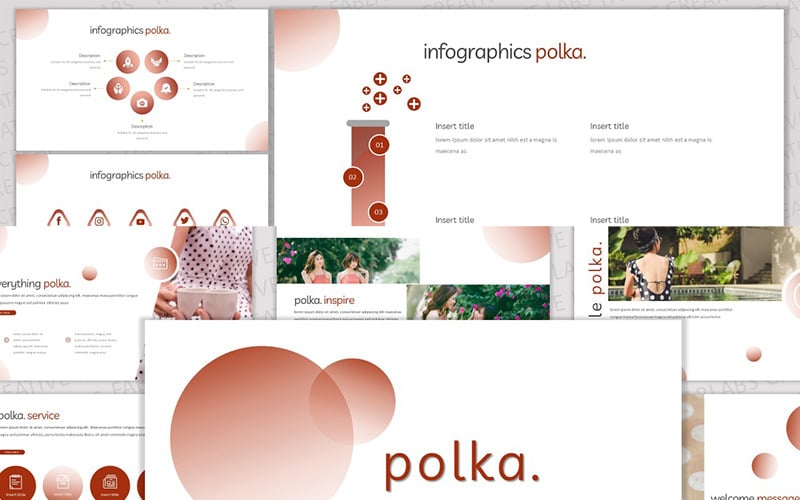 polka powerpoint template original