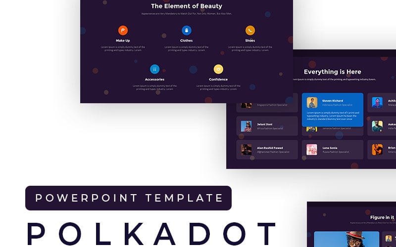 polkadot powerpoint template original