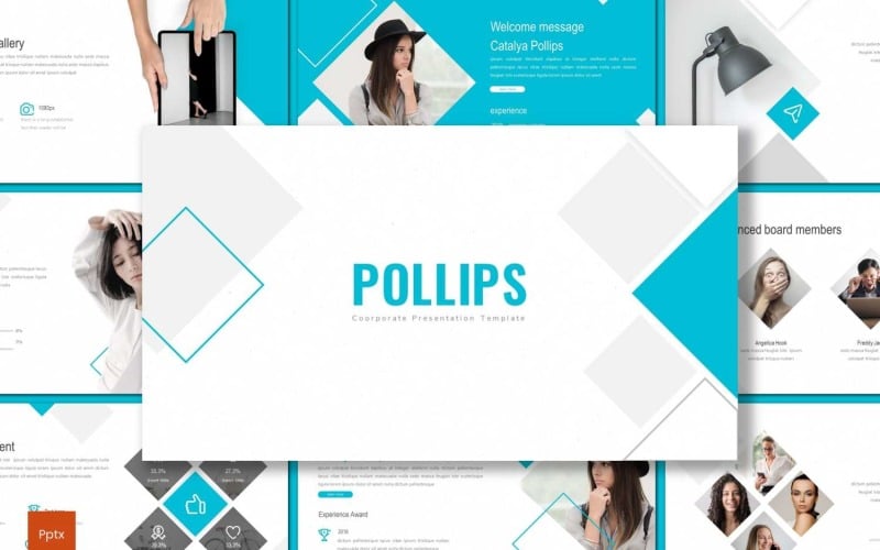 pollips powerpoint template original