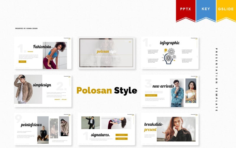polosan style powerpoint template original