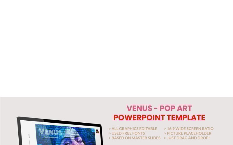 pop art creative powerpoint template original