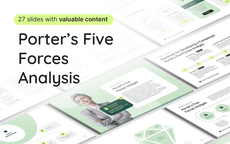 porters five forces analysis for powerpoint original
