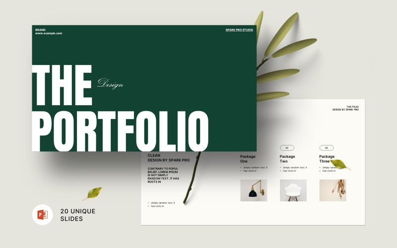 portfolio clean design template original