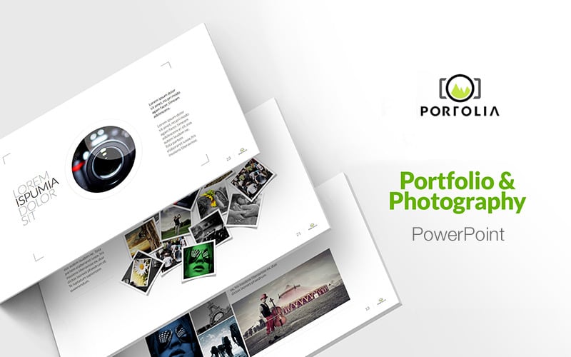 portfolio photography product showcase powerpoint template original