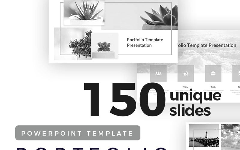 portfolio powerpoint template original