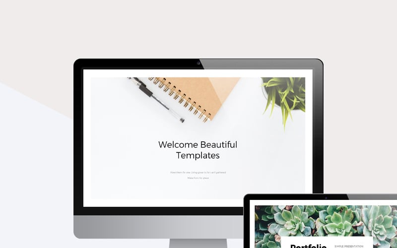 portfolio presentation powerpoint template original
