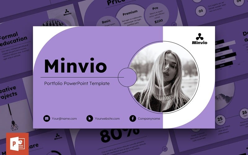portfolio presentation powerpoint original