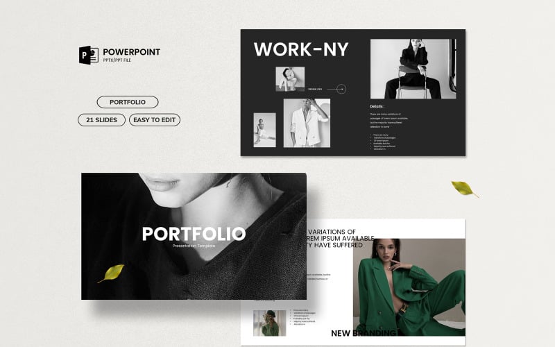 portfolio presentation template original