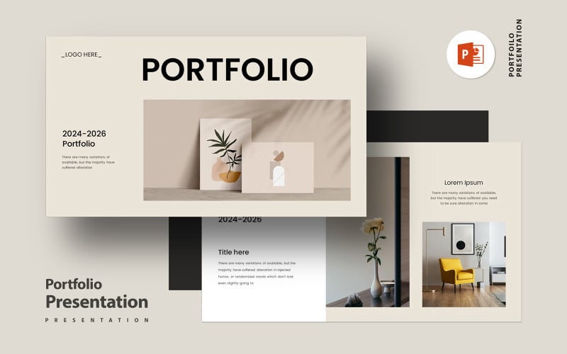 portfolio presentation template layout original