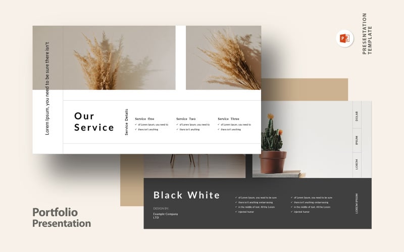 portfolio presentation template original