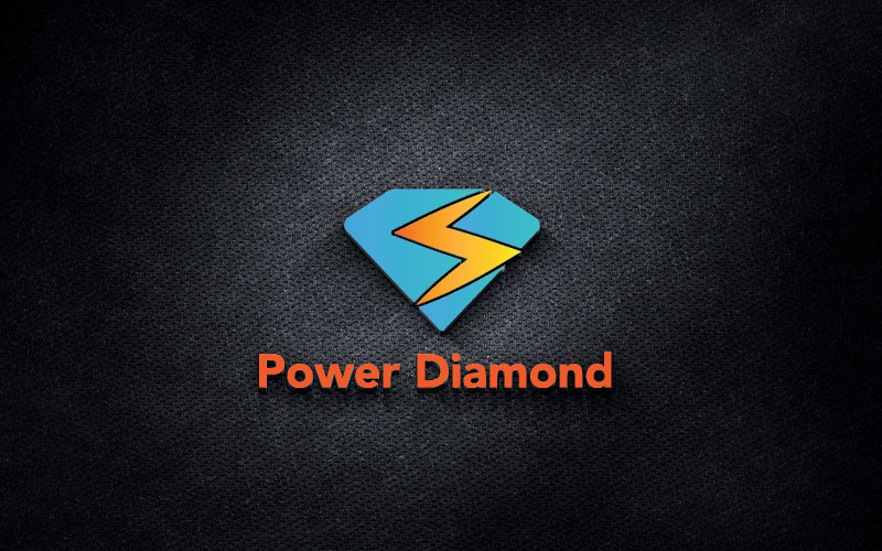 power diamond creative logo original